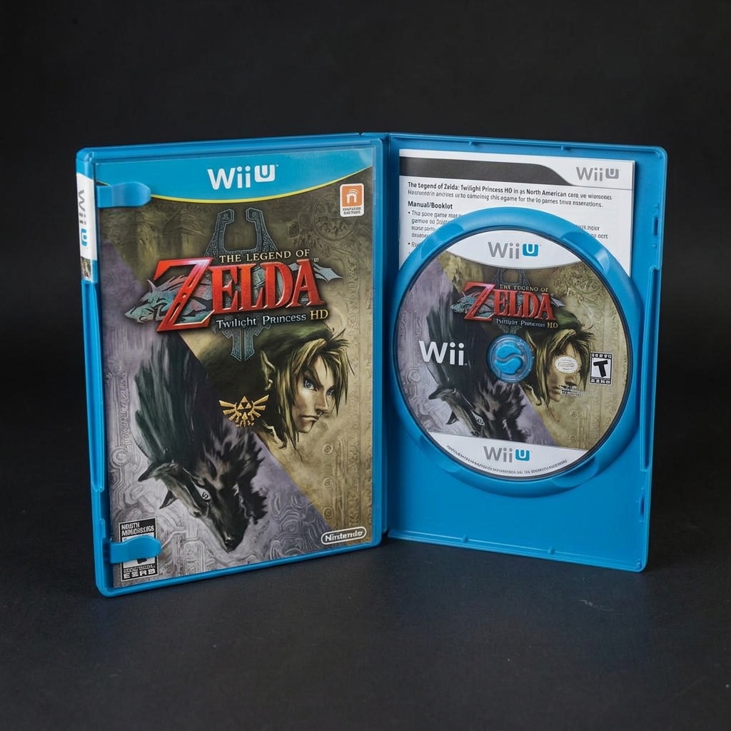 Wii U Game Lot (Twilight Princess HD + More, CIB)